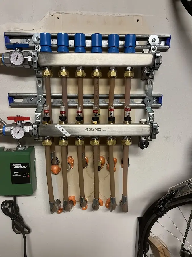 Plumber performing Leak Detection at a residential property in Signal Hill